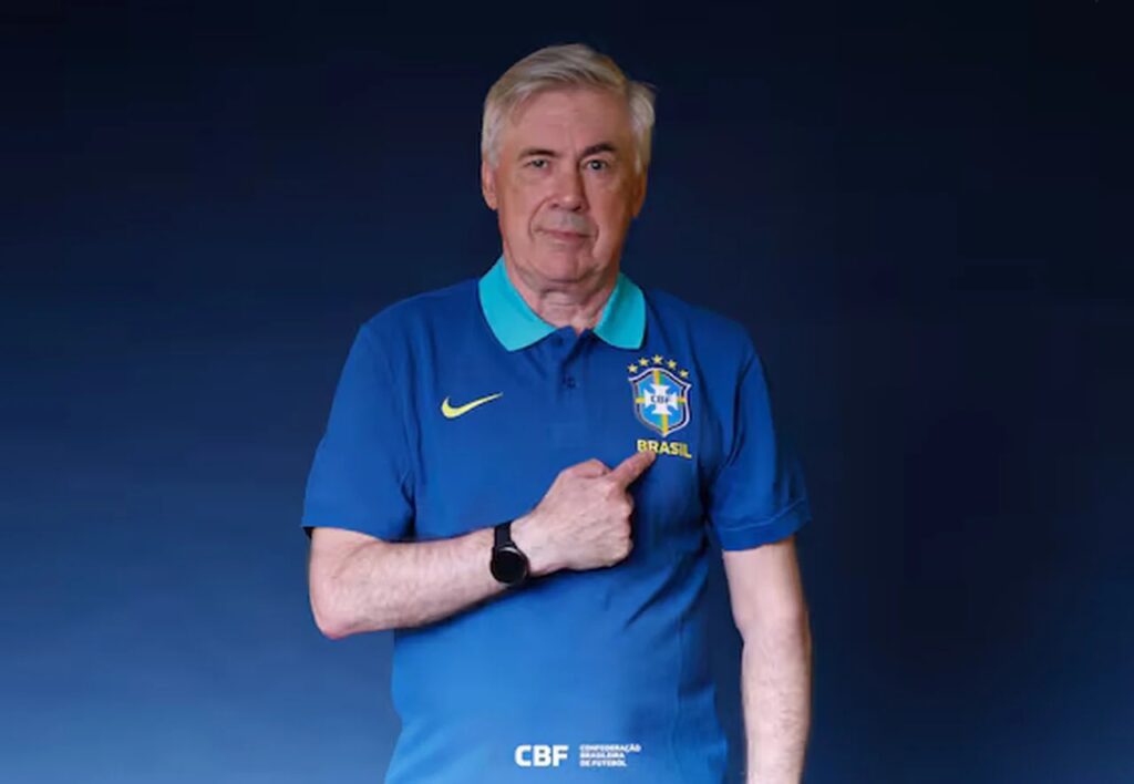 Carlo Ancelotti faz convocação coerente e cheia de novidades (Foto: Divulgação/CBF)