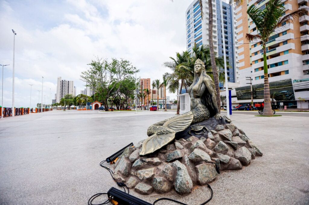 Praça do Sol, na Ponta d’Areia, recebe programação cultural gratuita do projeto Tempo de Arte. (Divulgação/FMRB)