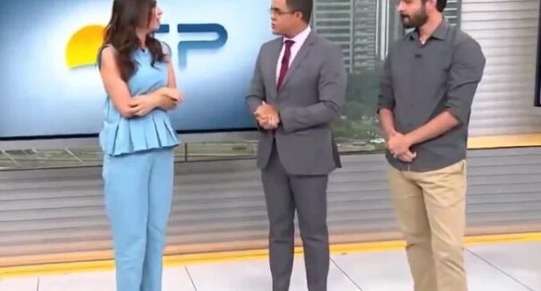 Apresentadora se emociona ao noticiar morte de colega em jornal