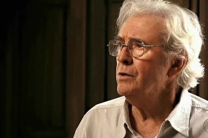 Ator Juca de Oliveira morreu aos 91 anos - (crédito: Reprodução/TV Globo)
