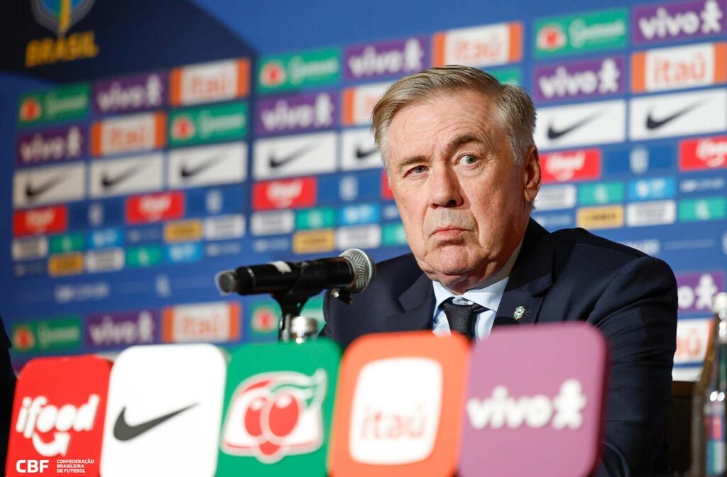 Carlo Ancelotti (Foto: Rafael Ribeiro/CBF)