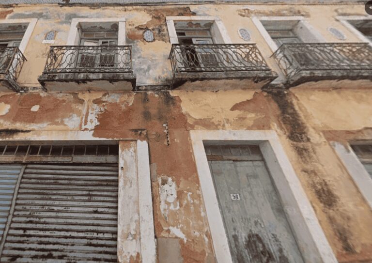 O imóvel está localizado na Rua da Palma, nº 58, em São Luís (MA)(Foto: Reprodução)