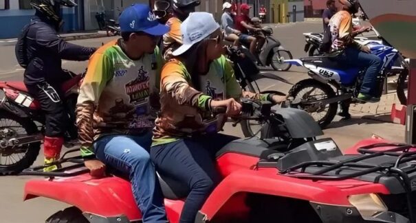Vídeo: vereadora e outras duas pessoas ficam feridas em acidente durante evento esportivo em Coroatá