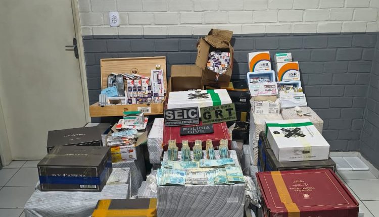 A Polícia Civil do Maranhão deflagrou, na manhã desta quarta-feira (8), a “Operação Agonista”, com o objetivo de combater a comercialização ilegal de medicamentos emagrecedores (Foto: Divulgação/PC-MA)