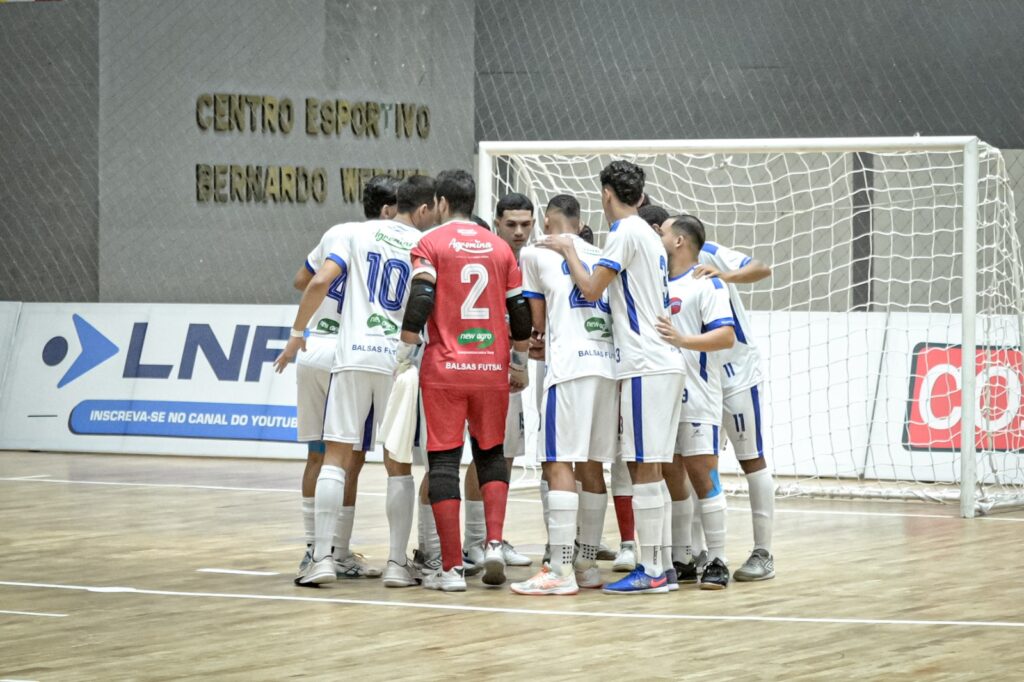 O Balsas Futsal representa o Maranhão na Liga Nacional de Futsal
(Foto: Richard Ferrari/Blumenau Futsal)