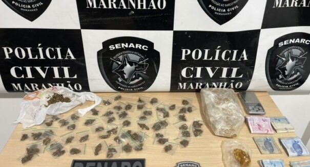 Operação contra o tráfico apreende drogas e prende suspeito em Timon