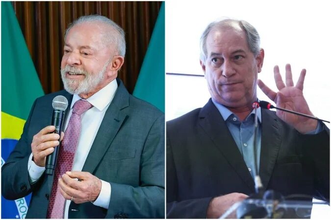 Apesar das críticas, Lula disse ter respeito por Ciro - (crédito: Ricardo Stuckert/PR e José Cruz/Agência Brasil)
