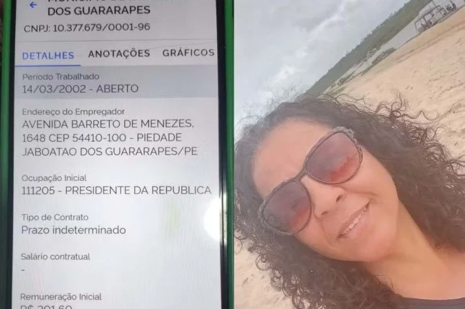 Técnica de enfermagem descobre após 24 anos que estava registrada como presidente da República