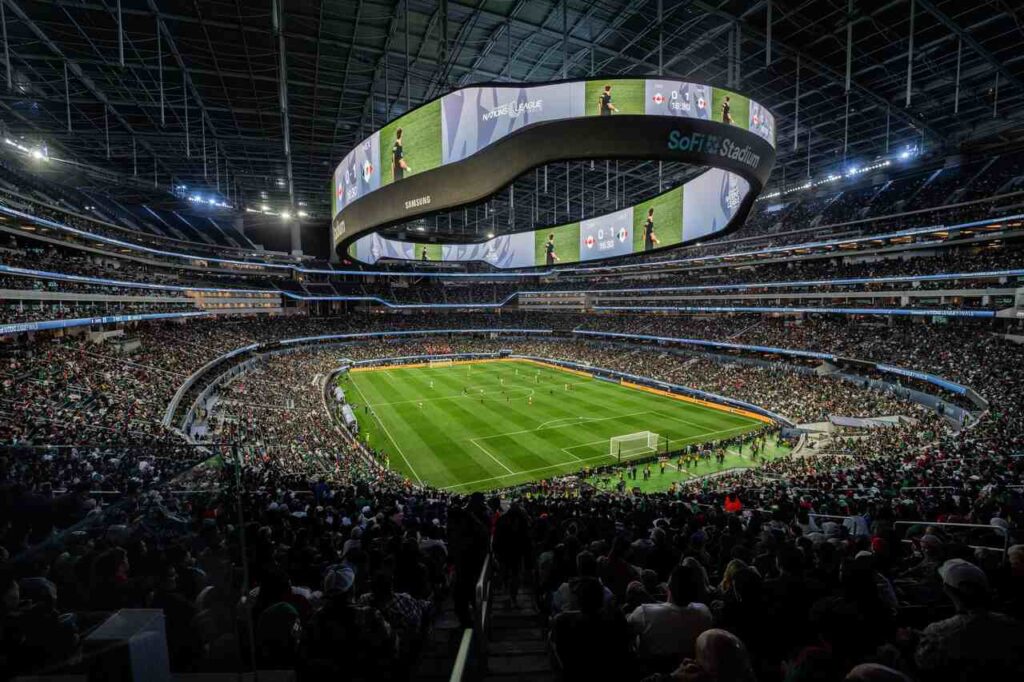 SoFi Stadium será a casa da estreia dos Estados Unidos na Copa do Mundo (Foto: Divulgação)