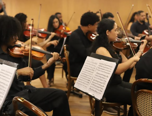 Orquestra Filarmônica do Maranhão realiza primeiro ensaio aberto na Catedral da Sé (Foto: Instagram/Orquestra Filarmônica do Maranhão (OFMA))