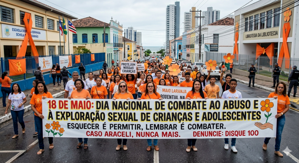 Atividades marcam o Dia Nacional de Combate ao Abuso Sexual de Crianças e Adolescentes em São Luís