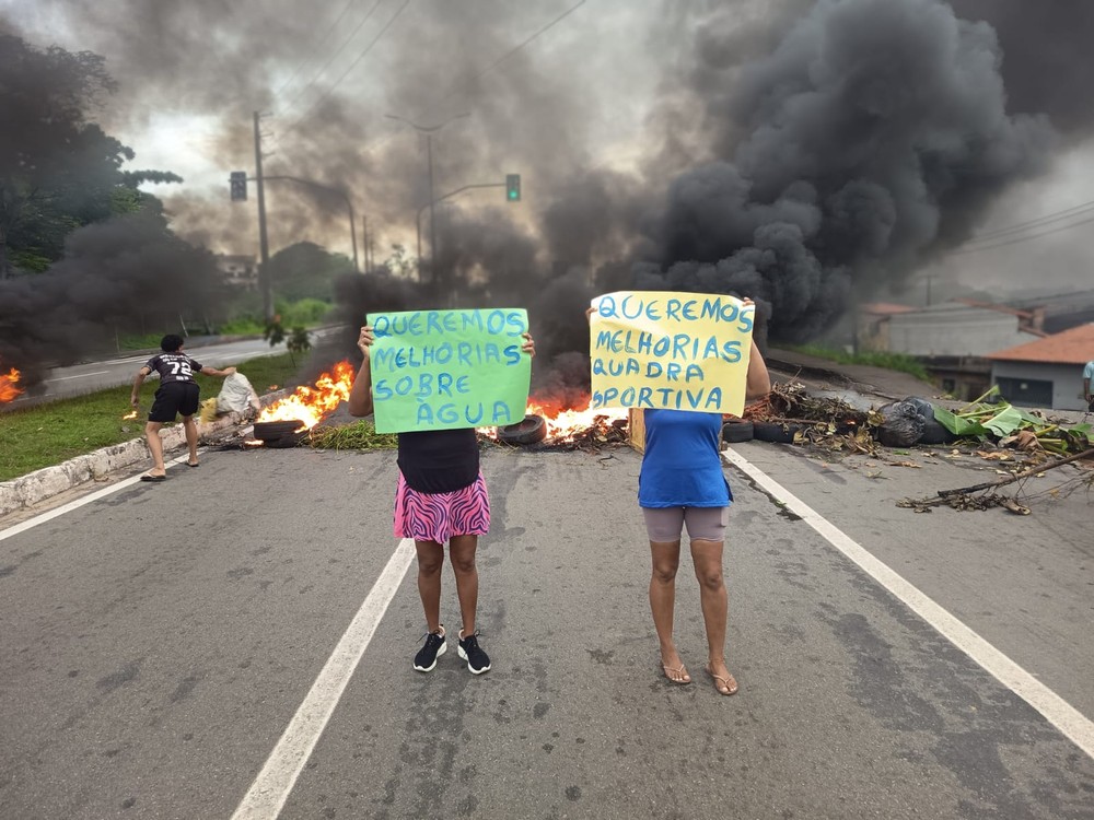 Protesto interdita Avenida Daniel de La Touche em São Luís neste sábado (30)