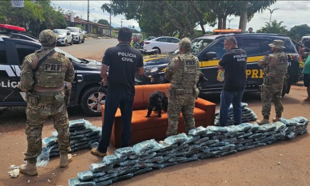 Operação apreende 120 kg de droga na BR-135 e forças de segurança convocam coletiva em São Luís