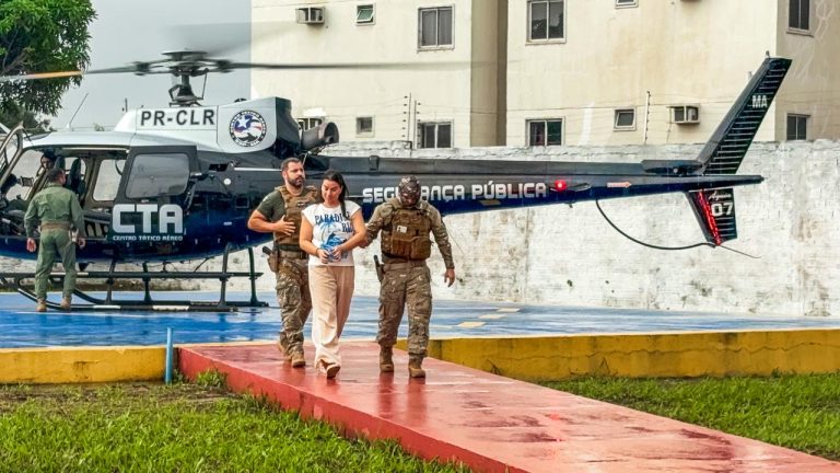 A prisão da investigada foi realizada na cidade de Teresina, capital do Piauí (Foto: PC-MA)