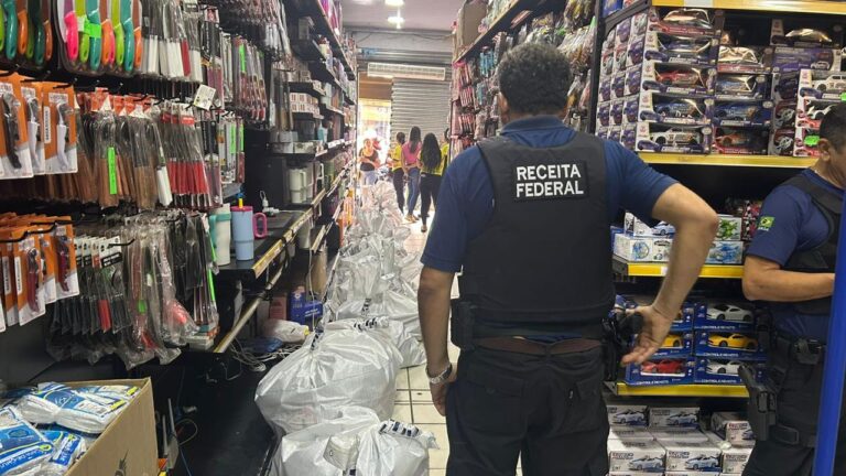 Receita Federal apreende carga avaliada em R$ 5 milhões durante operação contra contrabando em Imperatriz