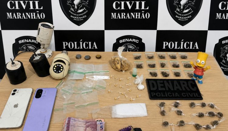 Operações contra o tráfico de drogas terminam com prisões e apreensões em Timon