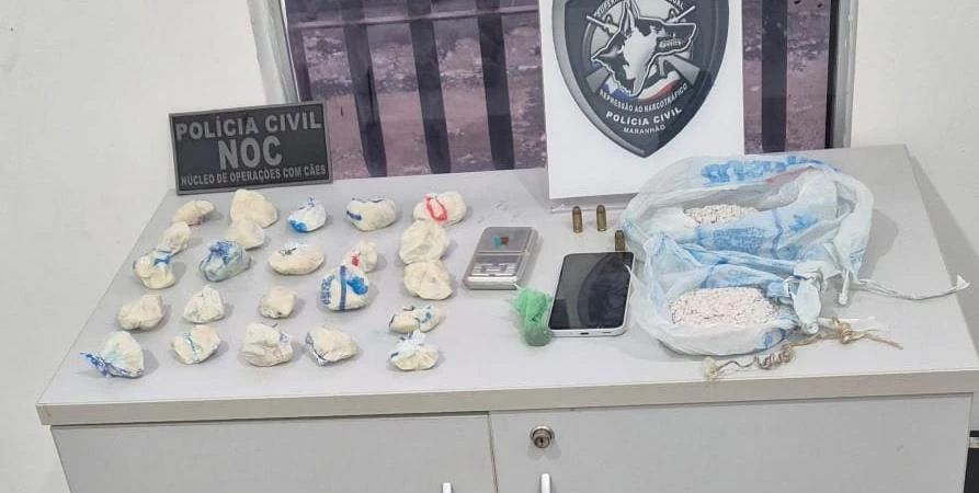 SENARC apreende drogas e munições no João Paulo