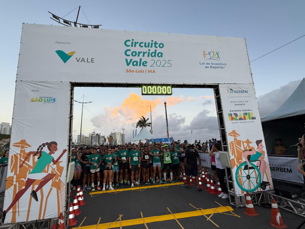 Circuito Corrida Vale abre inscrições gratuitas para etapa de São Luís com 4 mil vagas