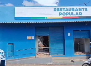 Vídeo: teto de Restaurante Popular desaba em Buriti Bravo e deixa feridos