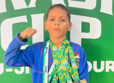 Promessa do jiu-jitsu maranhense faz campanha para disputar o Campeonato Brasileiro em SP