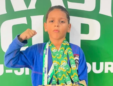 Promessa do jiu-jitsu maranhense faz campanha para disputar o Campeonato Brasileiro em SP