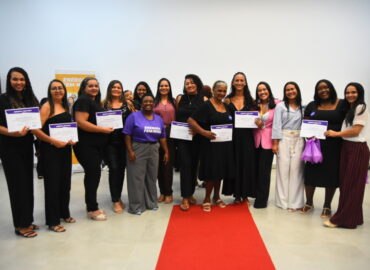 Cerimônia marca certificação de mulheres capacitadas pelo projeto Energia Feminina