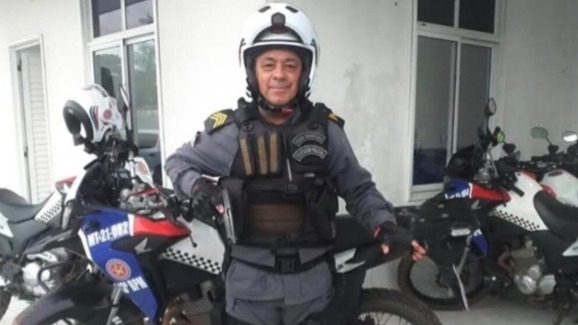 O 2º sargento da Polícia Militar do Maranhão (PMMA), Elias Silva Cabral, morreu nessa quarta-feira, 17 após sofrer um infarto (Foto: Reprodução)