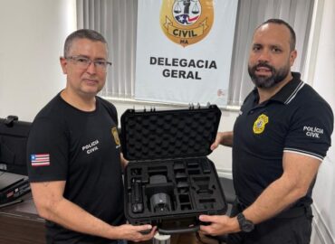 Polícia Civil reforça combate ao crime com entrega de drones para delegacias do interior do Maranhão