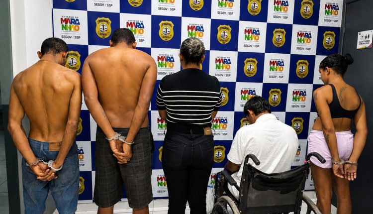 Cinco pessoas são presas durante operação policial em Timon