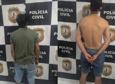 Polícia prende dois suspeitos de homicídio horas após crime em Açailândia