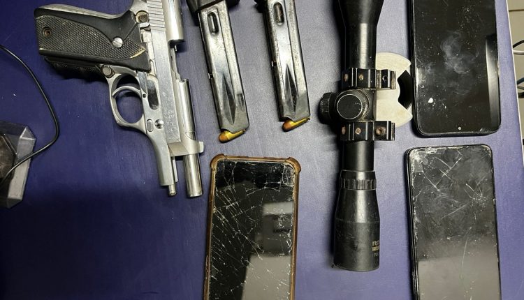 Operação em Pio XII apreende armas e termina com um preso em flagrante