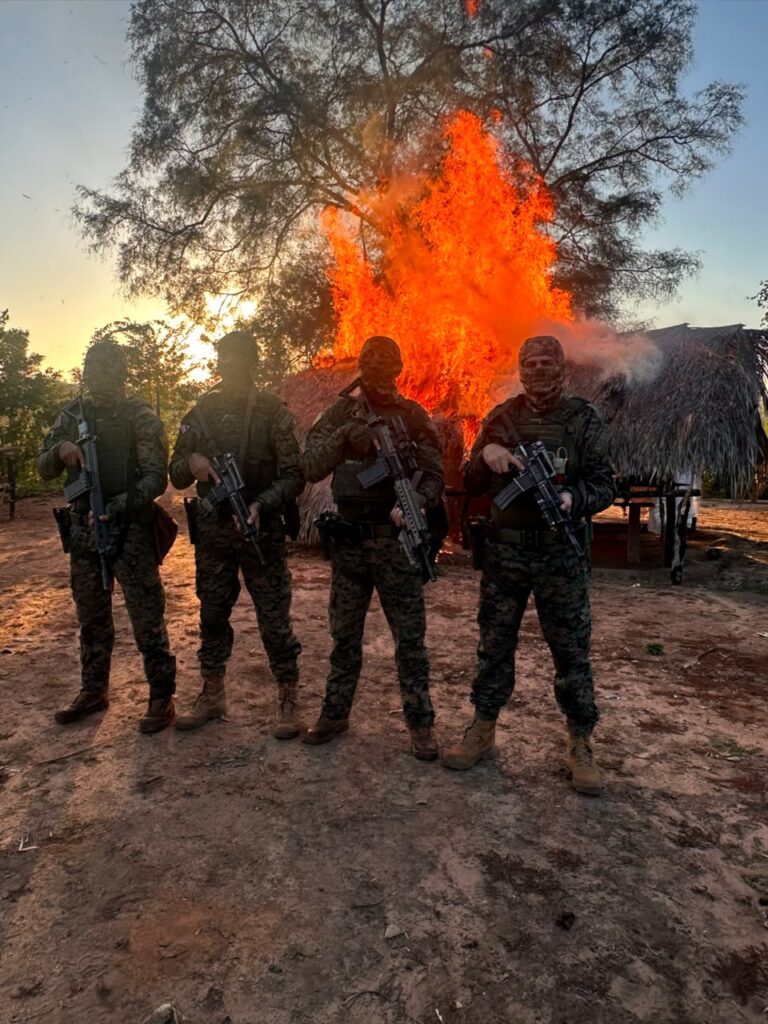 Operação destrói roças de maconha automatizadas e apreende armas em Grajaú