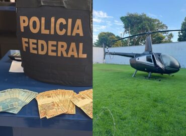 Dinheiro e helicóptero são apreendidos pela PF em operação contra Josimar Maranhãozinho