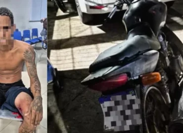 Policial de folga reage a assalto e suspeito fica ferido no Turu