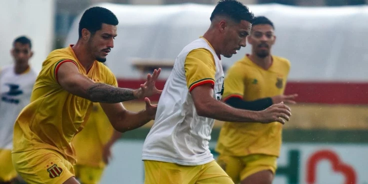 Sampaio Corrêa intensifica treinos para duelo decisivo contra o Trem na Série D