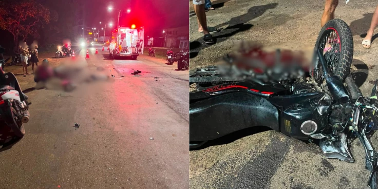 Batida entre motocicletas deixa quatro mortos na BR-222 em Vitória do Mearim