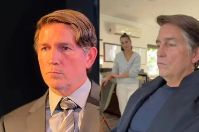 Ator norte-americano Jim Caviezel, conhecido por A Paixão de Cristo (2004), será Jair Bolsonaro na cinebiografia Dark Horse - (crédito: Divulgação/Instagram)
