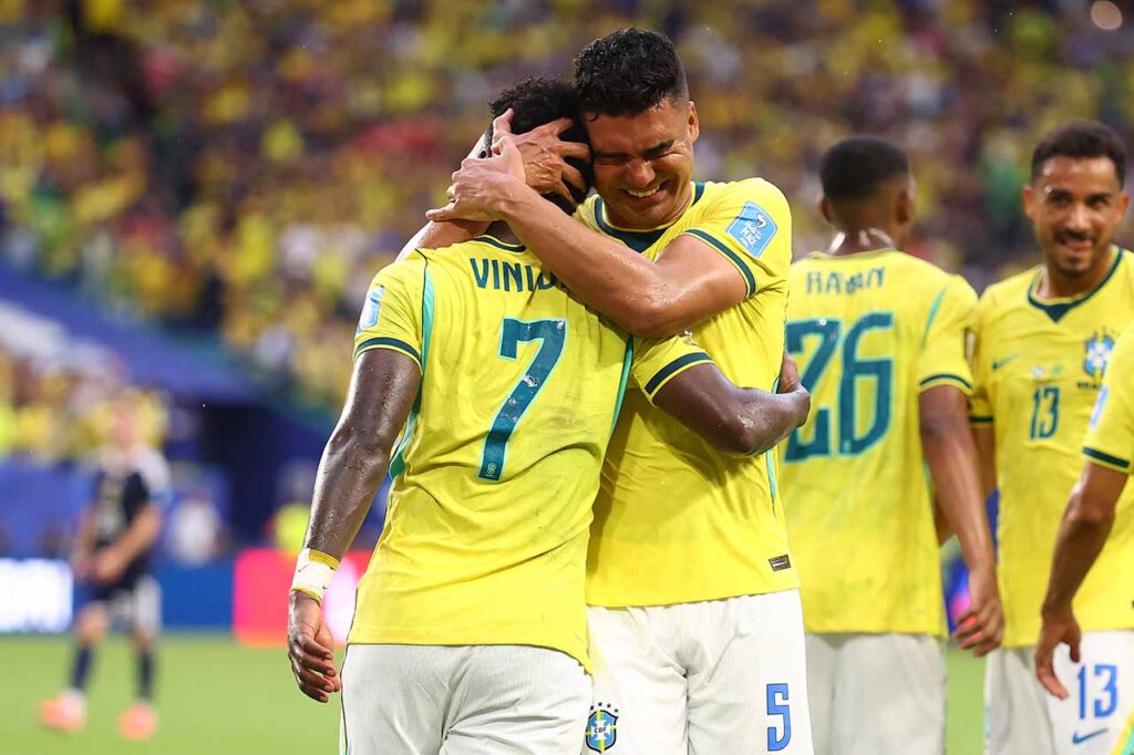 Brasil inicia caminhada no mata-mata na próxima segunda-feira (Foto: Megan Briggs/Getty Images)