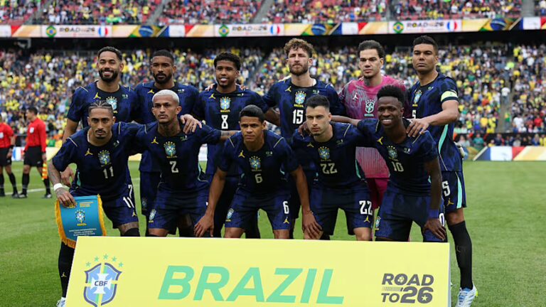Brasil encerra preparação para a Copa com vitória sobre o Egito nos Estados Unidos
