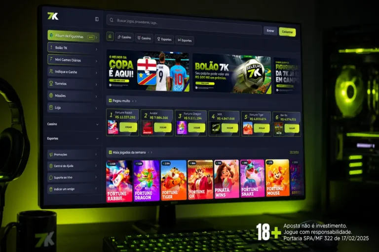 Por que a Bet7K está entre as melhores casas do apostador brasileiro?