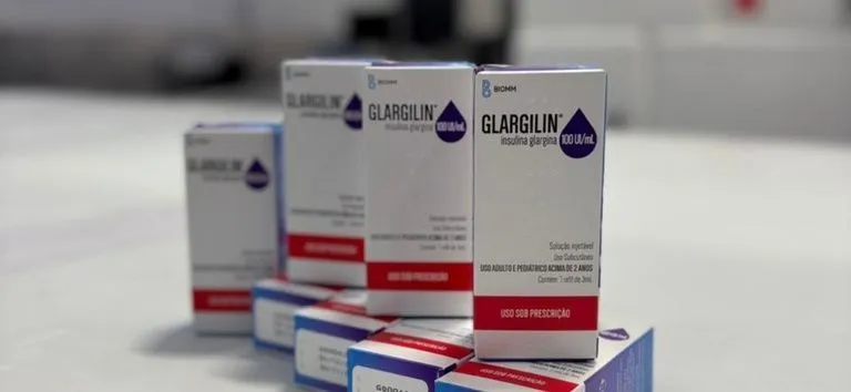 Maranhão recebe mais de 5 mil tubetes de insulina glargina para atendimento no SUS