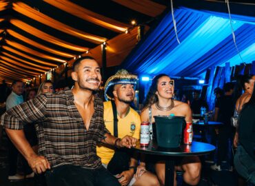 Camarote Ginga reúne transmissão de Brasil x Noruega e shows de Mari Fernandez e Péricles em São Luís