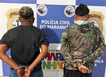 Dupla suspeita de integrar grupo criminoso é presa com armas e veículo adulterado em São Luís