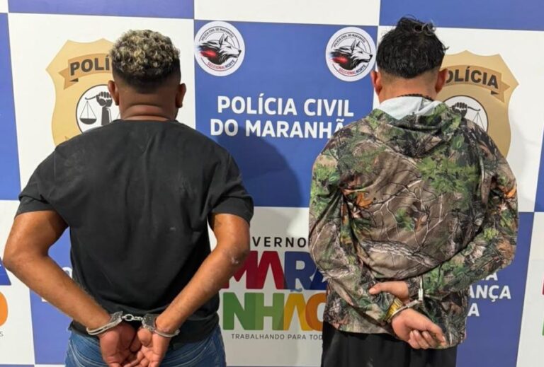 Dupla suspeita de integrar grupo criminoso é presa com armas e veículo adulterado em São Luís