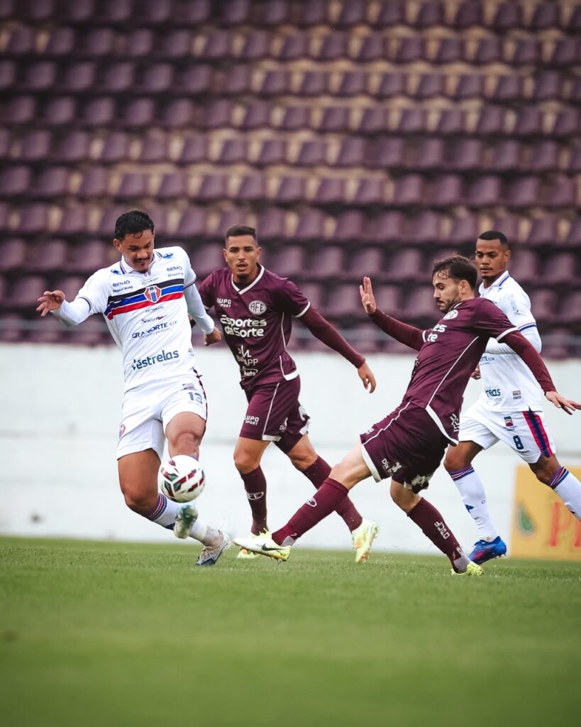 Time atleticano empatou mais uma fora de São Luís.(Foto: Yuri Oliveira/MAC)