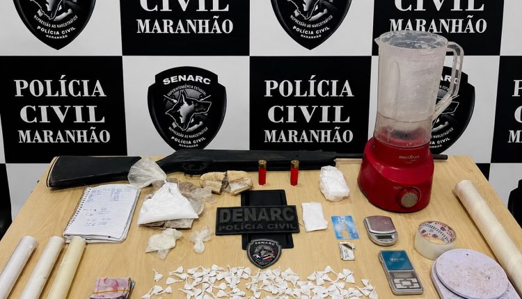 Casal é detido em sítio durante operação contra o tráfico de drogas em Timon