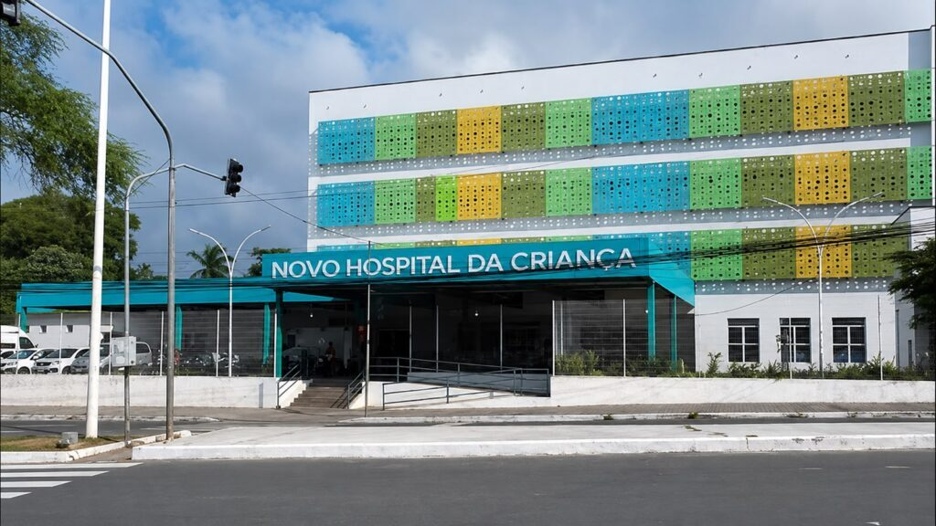 Hospital da Criança Odorico Amaral de Matos, em São Luís (Foto: Reprodução)