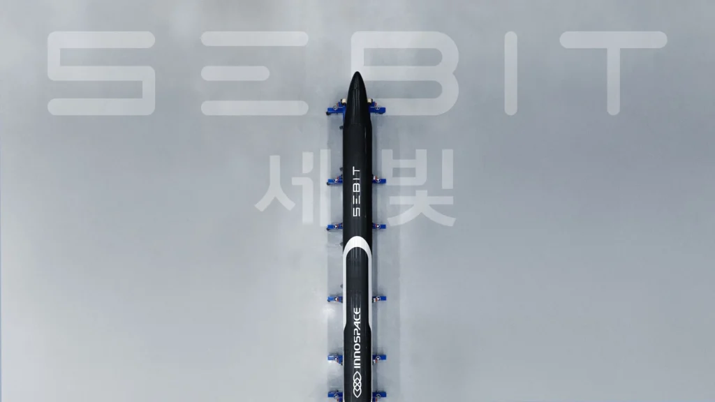 O Sebit é um foguete do tipo suborbital, que atende vários propósitos (Foto: Divulgação/INNOSPACE)