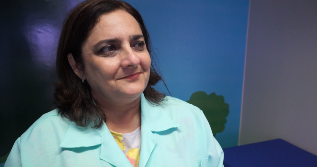 A neuropediatra Patricia Sousa é diretora clínica da Casa de Apoio Ninar