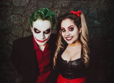 Breshow fantasias - Coringa e Arlequina #breshowfantasias #festaafantasia  #halloween #halloweenparty #festadehalloween #fantasia #fantasias  #lojadealuguel